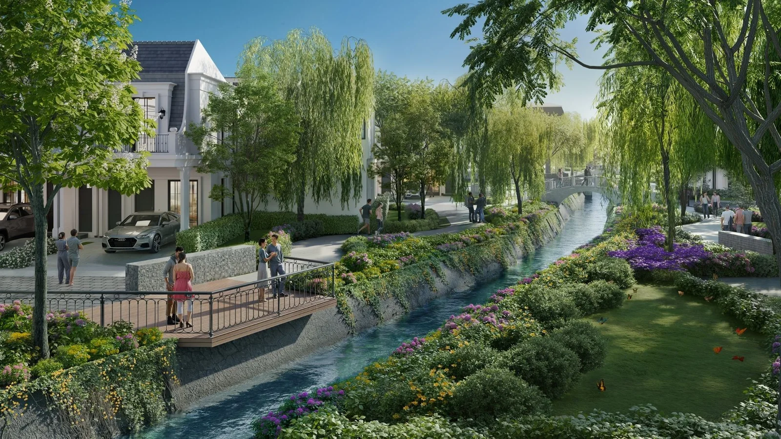 Streetscape cluster Villandry